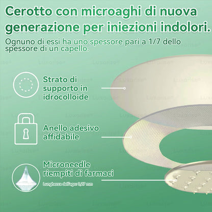 𝑁𝑒𝑔𝑜𝑧𝑖𝑜 𝑢𝑓𝑓𝑖𝑐𝑖𝑎𝑙𝑒  |🌠𝑳𝒖𝒙𝒂𝒓𝒊𝒔𝒆®  Moringa · Berberine × NAD+ 10-in-1 Advanced Nano Microneedle Patch II (Solo una volta al giorno, cambiamenti visibili in 7 giorni) ✅ Per obesità, pelle rilassata, diabete, apnea notturna, problemi articolari e molto altro